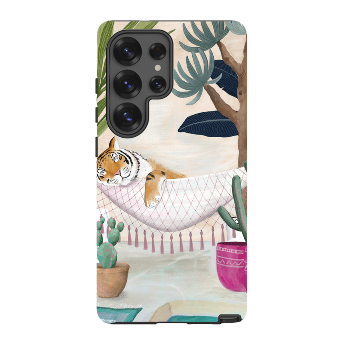 Samsung Tough Case - Tiger Hammock By Bex Parkin