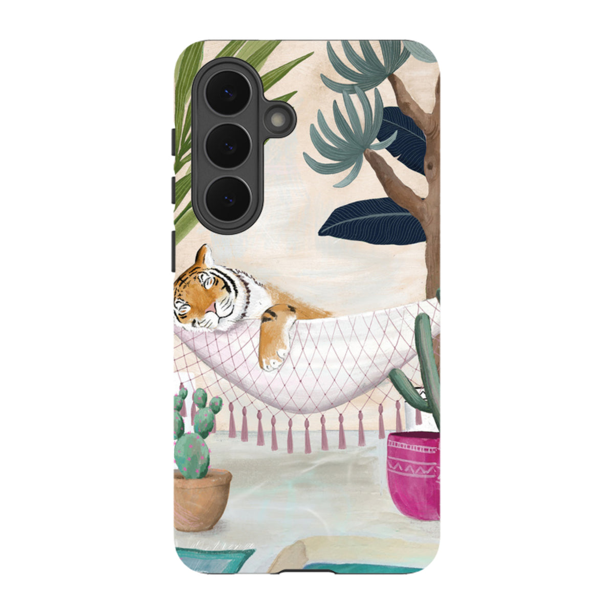 Samsung Tough Case - Tiger Hammock By Bex Parkin