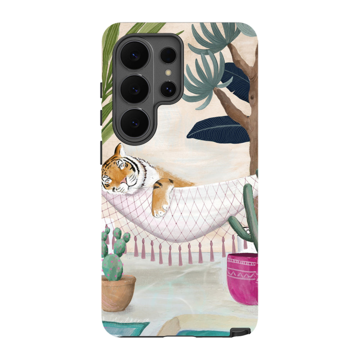 Samsung Tough Case - Tiger Hammock By Bex Parkin