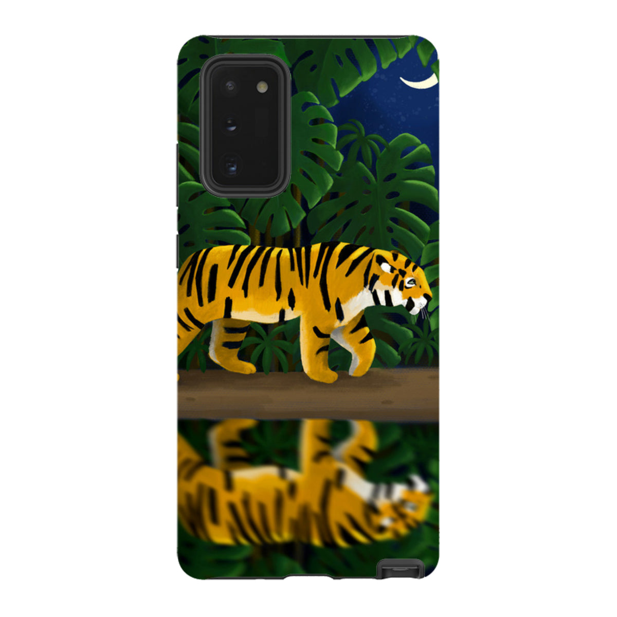 Samsung Tough Case - Tiger Night By Bex Parkin