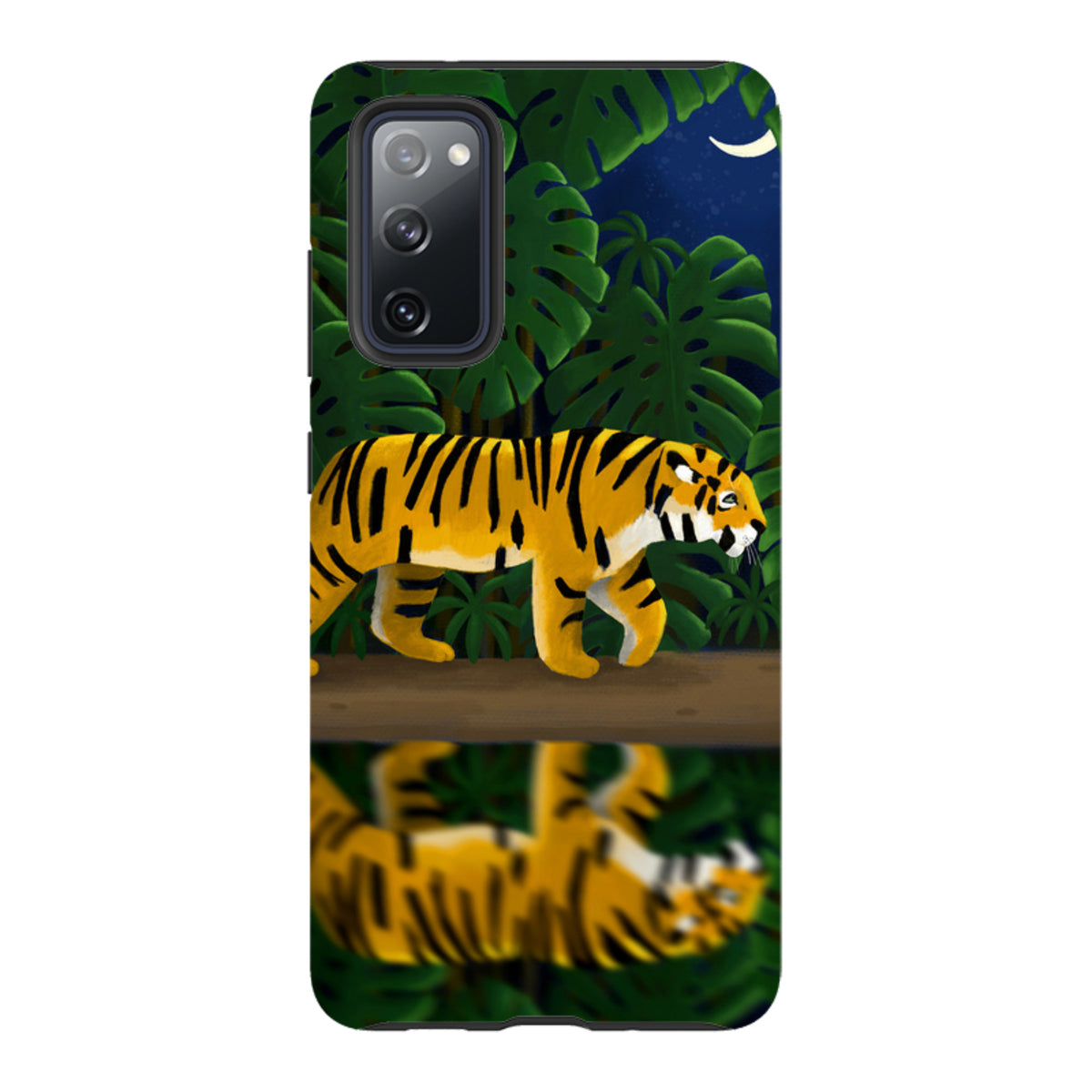 Samsung Tough Case - Tiger Night By Bex Parkin