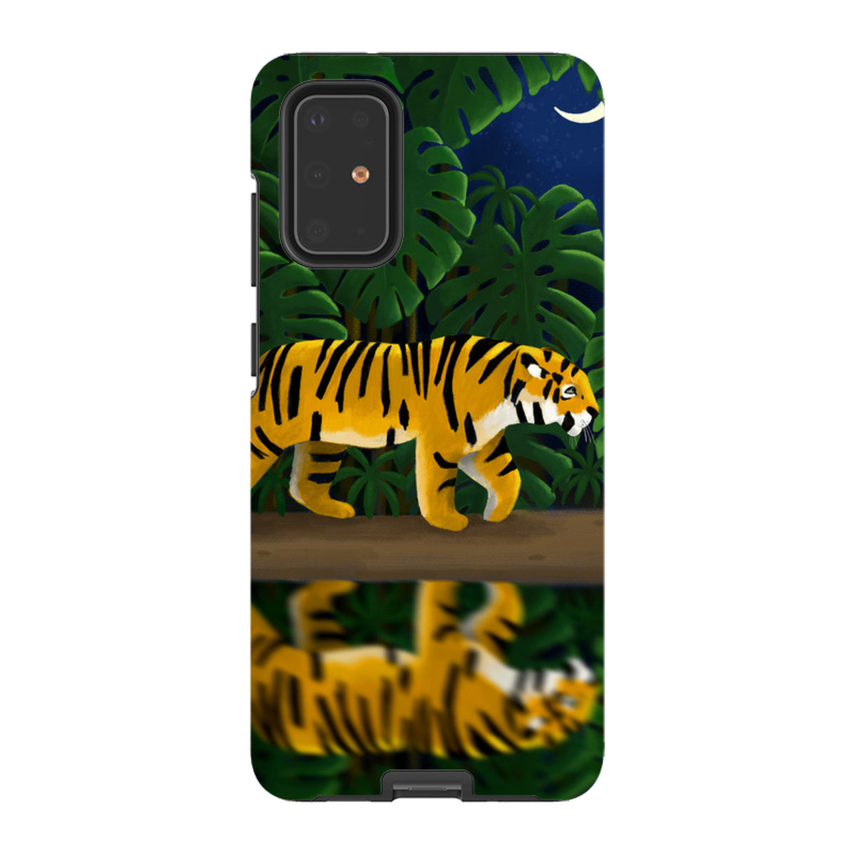 Samsung Tough Case - Tiger Night By Bex Parkin
