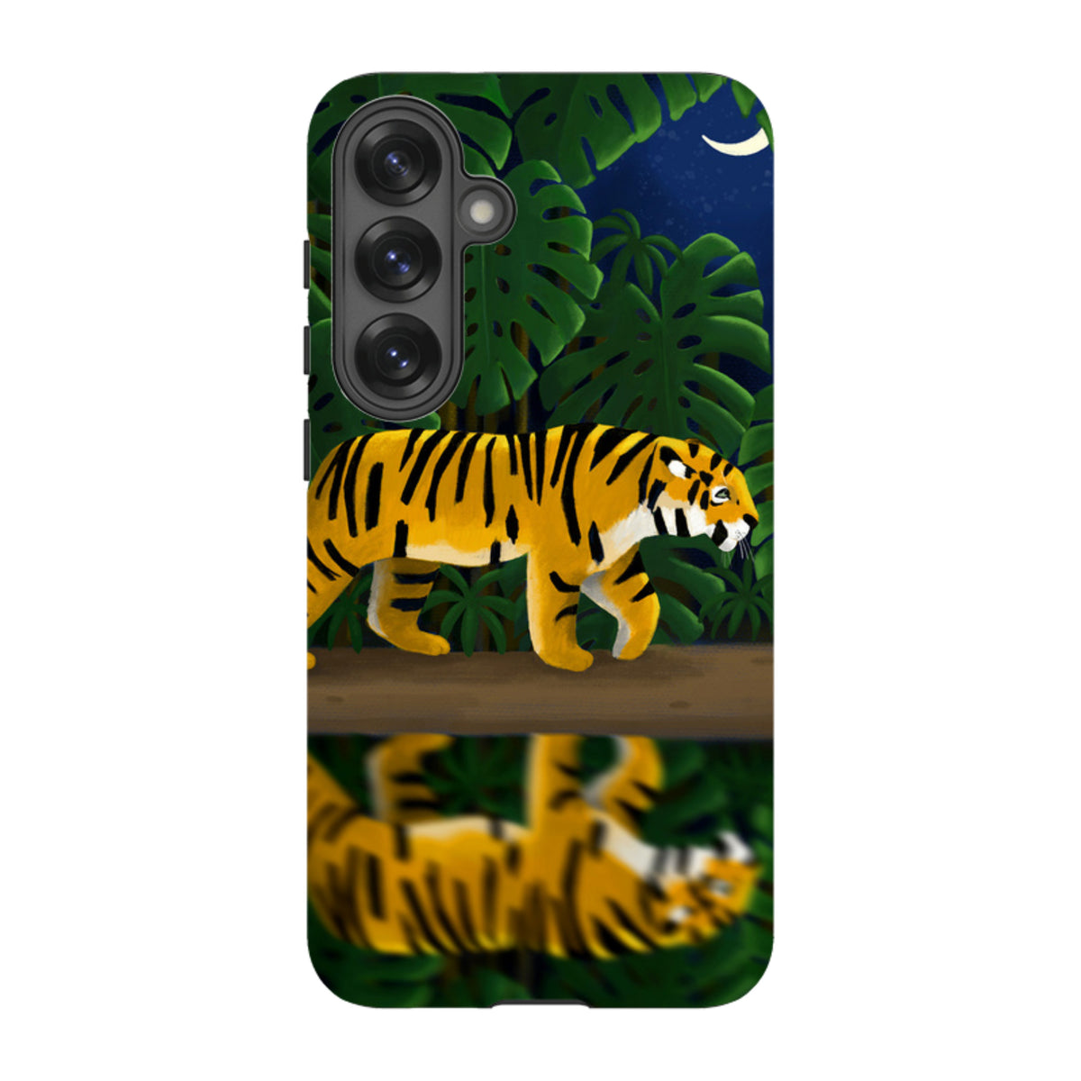 Samsung Tough Case - Tiger Night By Bex Parkin