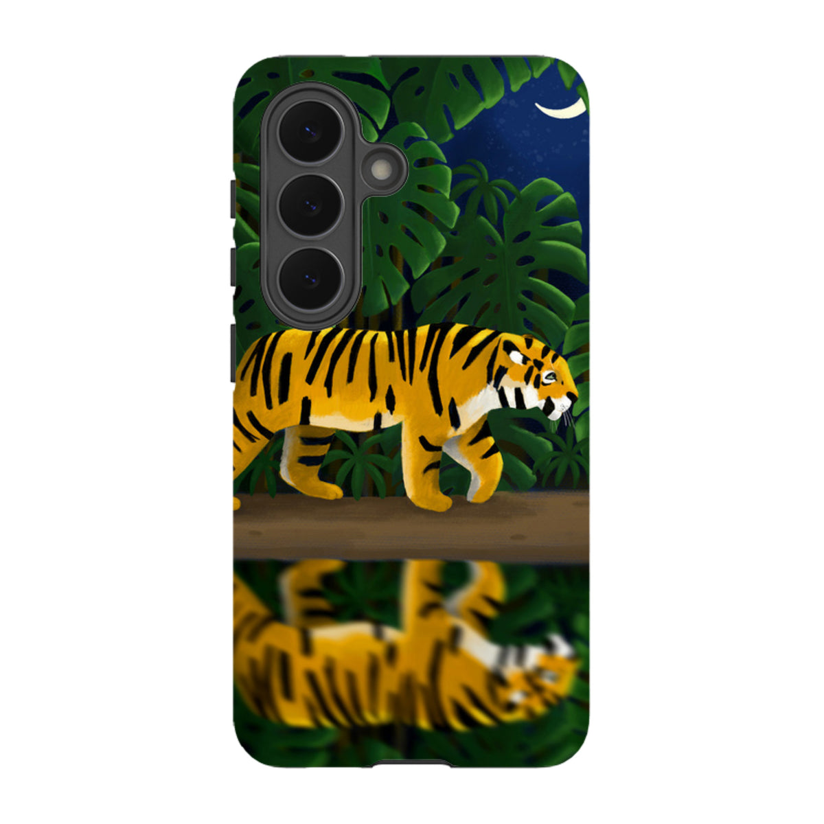 Samsung Tough Case - Tiger Night By Bex Parkin