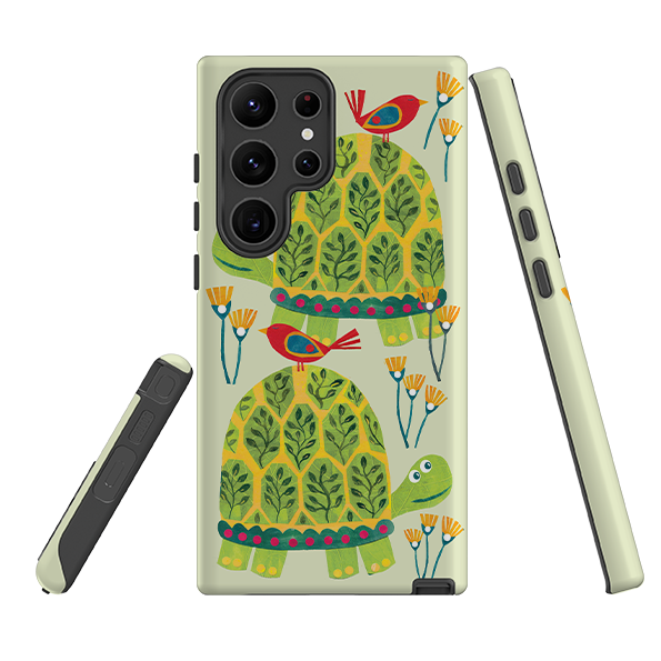 Samsung Tough  Case - Tortoise By Tracey English