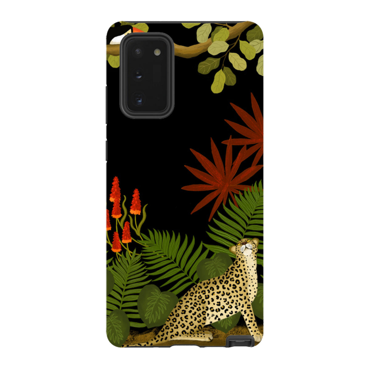 Samsung Tough Case - Toucan Leopard By Bex Parkin