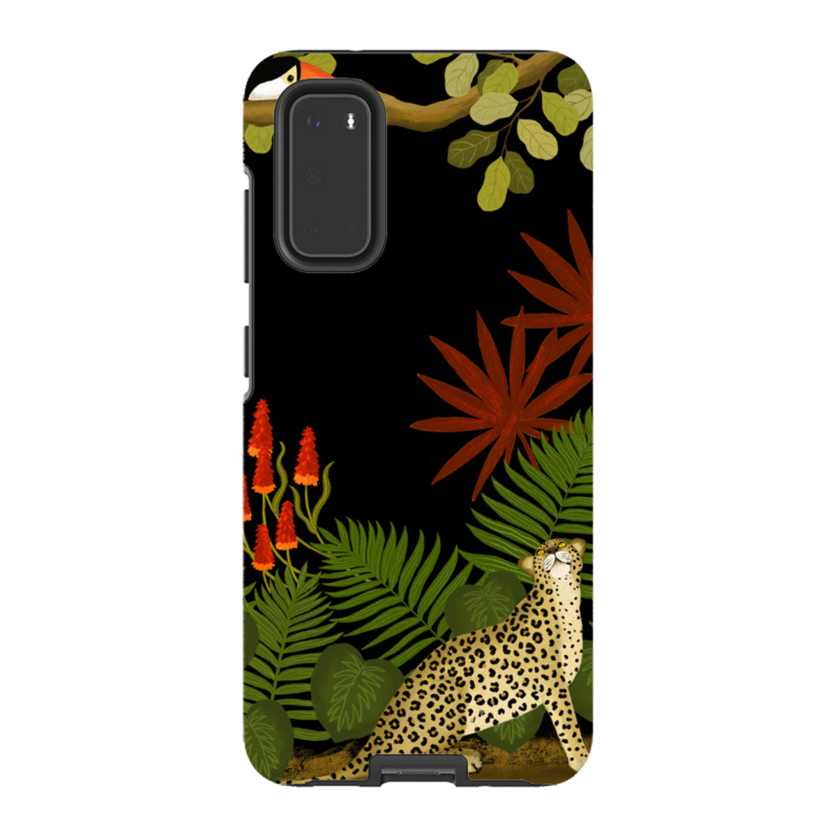 Samsung Tough Case - Toucan Leopard By Bex Parkin