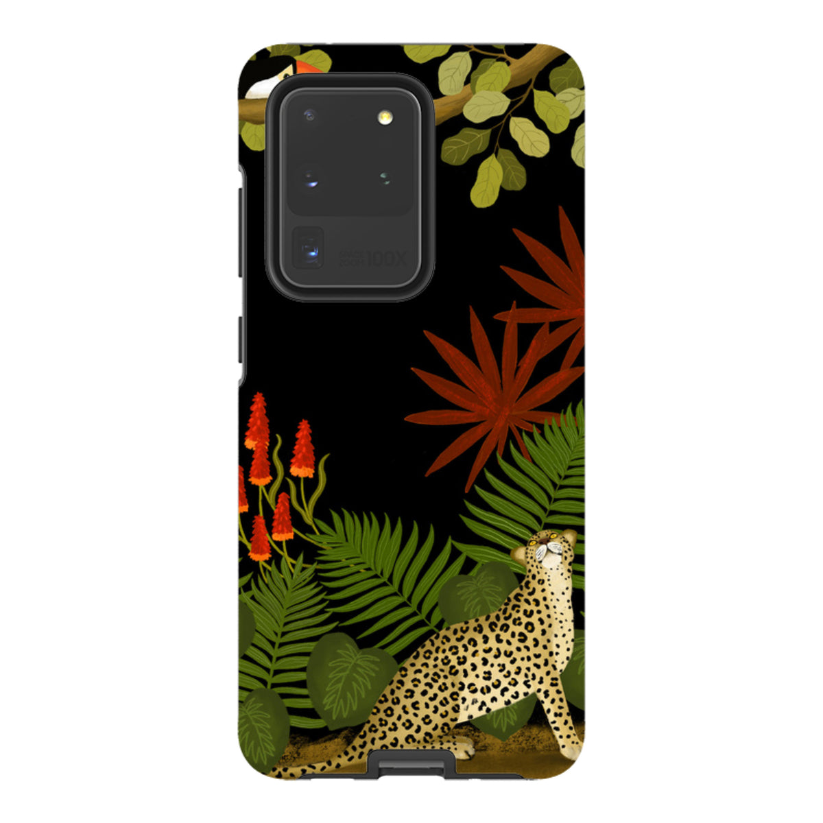 Samsung Tough Case - Toucan Leopard By Bex Parkin