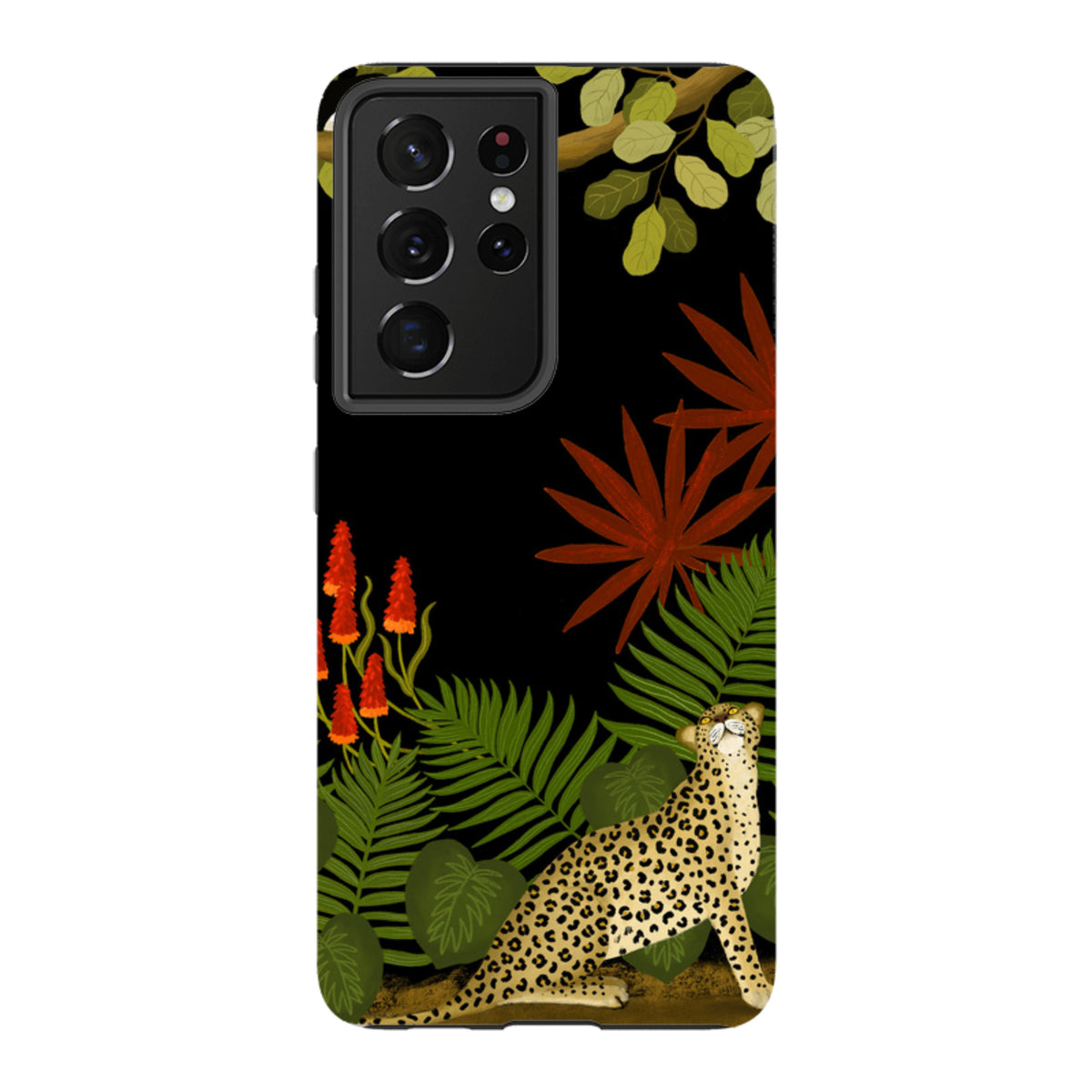 Samsung Tough Case - Toucan Leopard By Bex Parkin