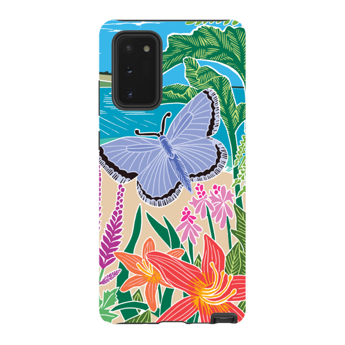 Samsung Tough Case - Trebah Garden By Kate Heiss