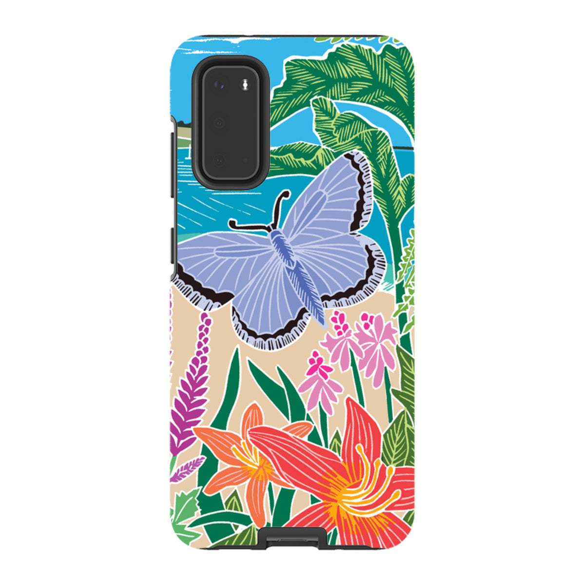 Samsung Tough Case - Trebah Garden By Kate Heiss