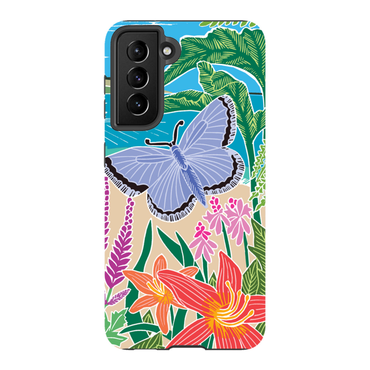 Samsung Tough Case - Trebah Garden By Kate Heiss