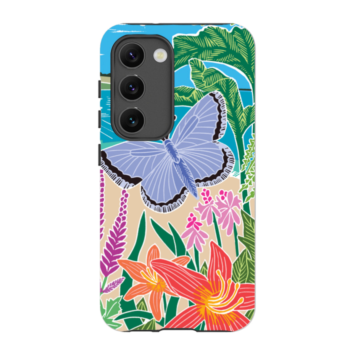 Samsung Tough Case - Trebah Garden By Kate Heiss