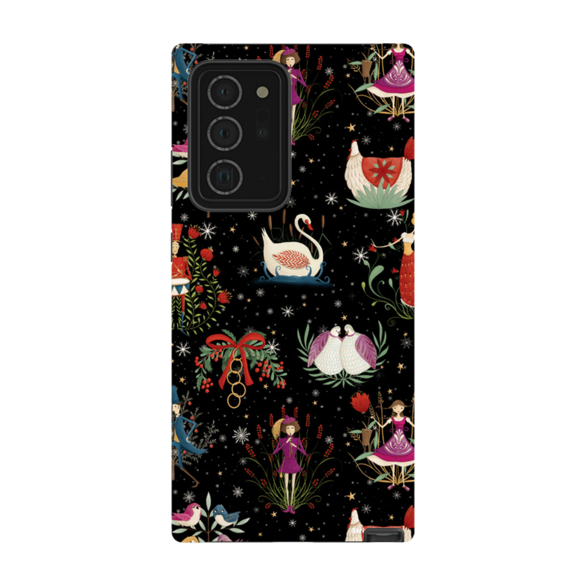 Samsung Tough Case - Twelve Days Black von Maja Lindberg