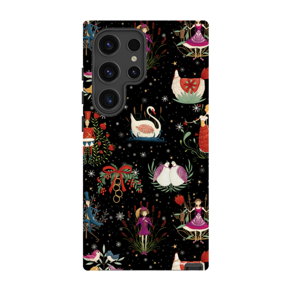 Samsung Tough Case - Twelve Days Black von Maja Lindberg