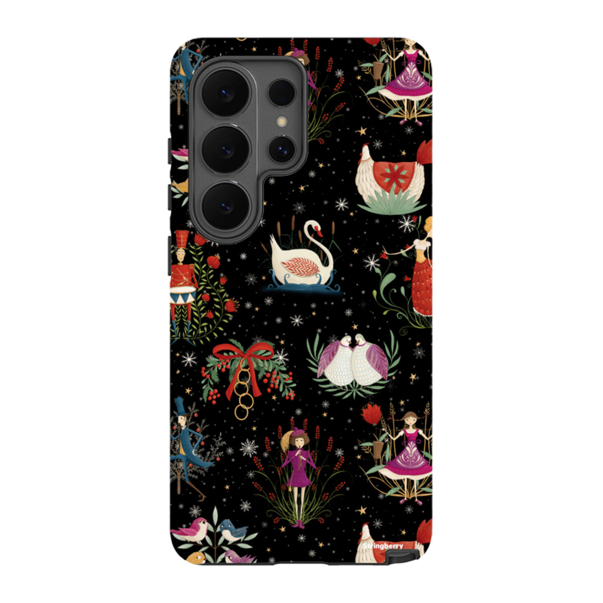 Samsung Tough Case - Twelve Days Black von Maja Lindberg
