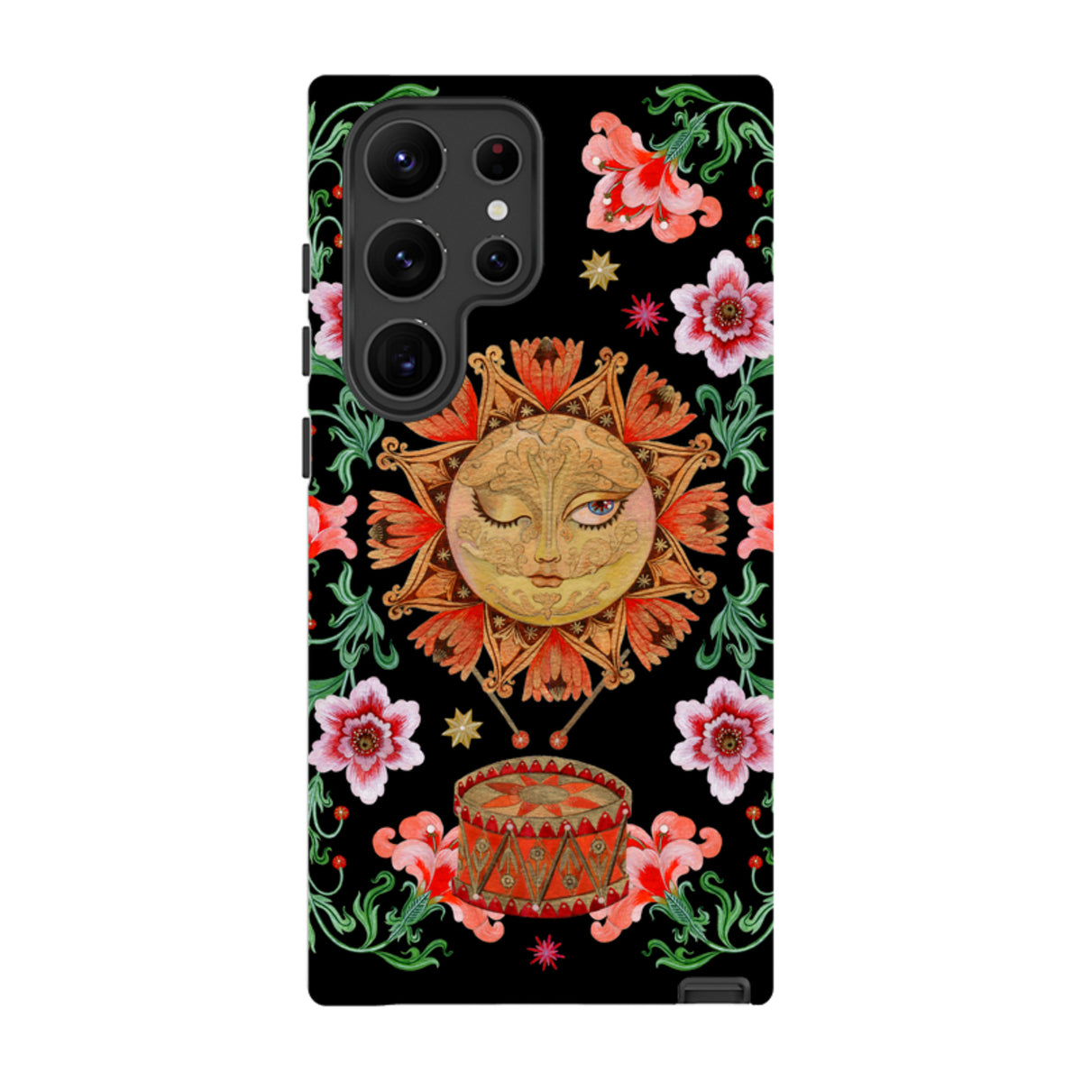 Samsung Tough  Case - Twelve Drummers Drumming By Maria Matos