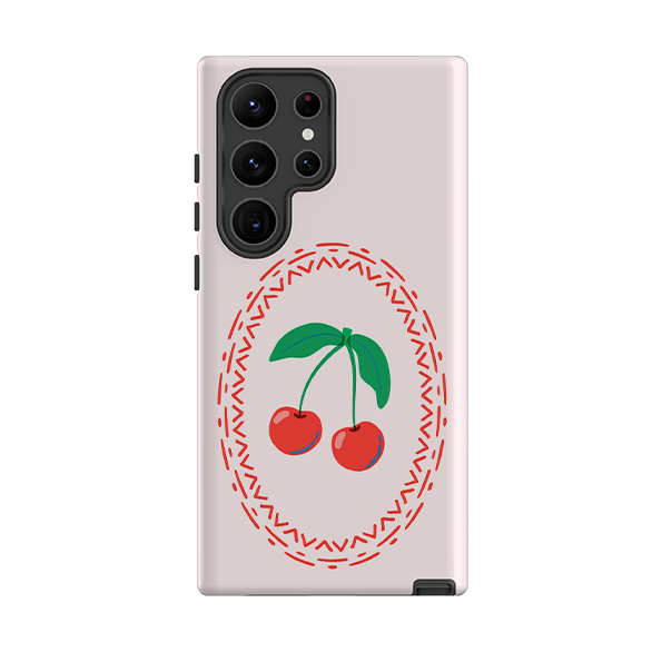 Samsung Tough Case - Two Cherries