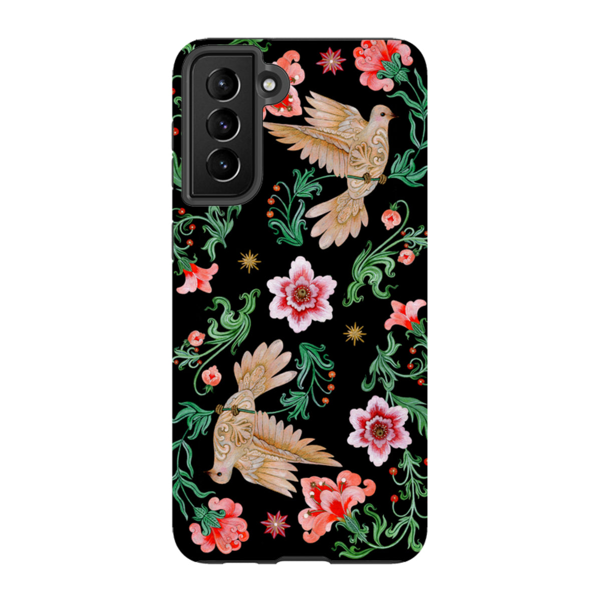 Samsung Tough  Case - Two Turtle Doves By Maria Matos