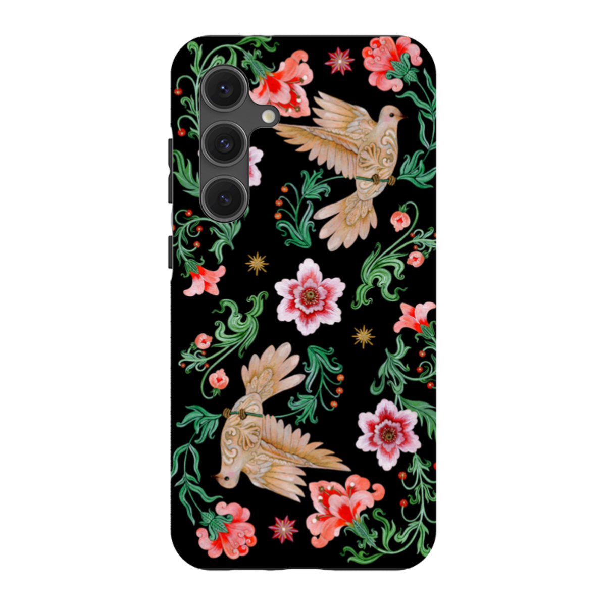 Samsung Tough  Case - Two Turtle Doves By Maria Matos
