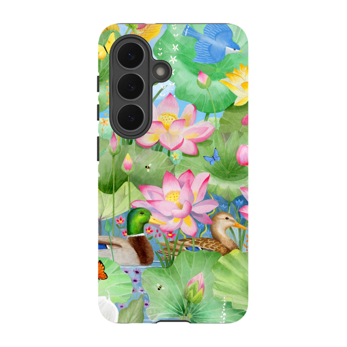 Samsung Tough Case - Waterlily Pond By Bex Parkin
