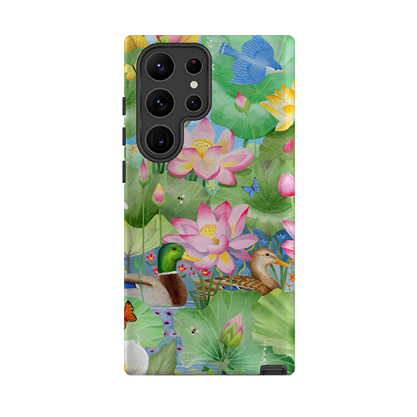 Samsung Tough Case - Waterlily Pond By Bex Parkin