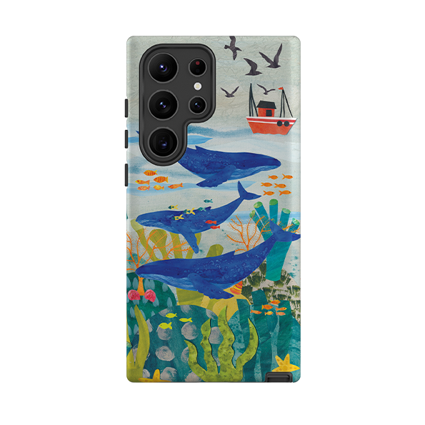Samsung Tough  Case - Whale Watching By Tracey English