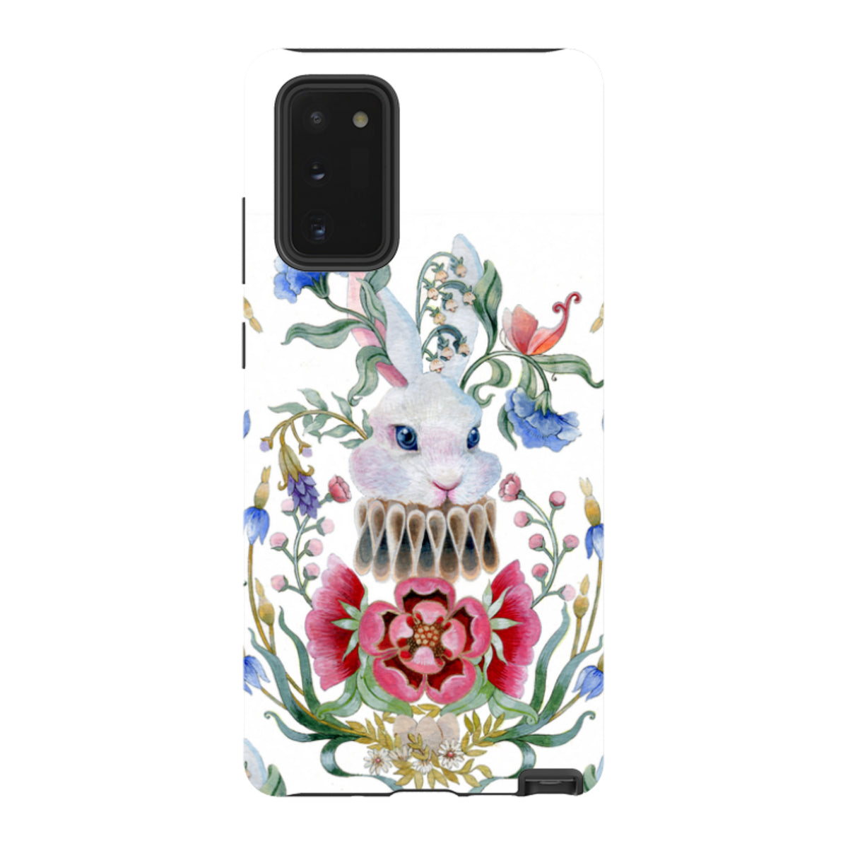 Samsung Tough Case - White Rabbit By Maria Matos