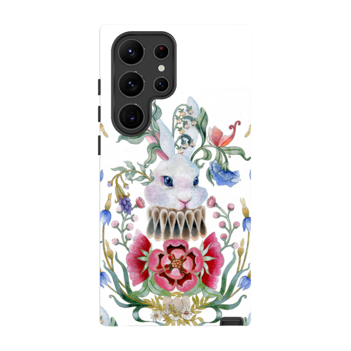 Samsung Tough Case - White Rabbit By Maria Matos