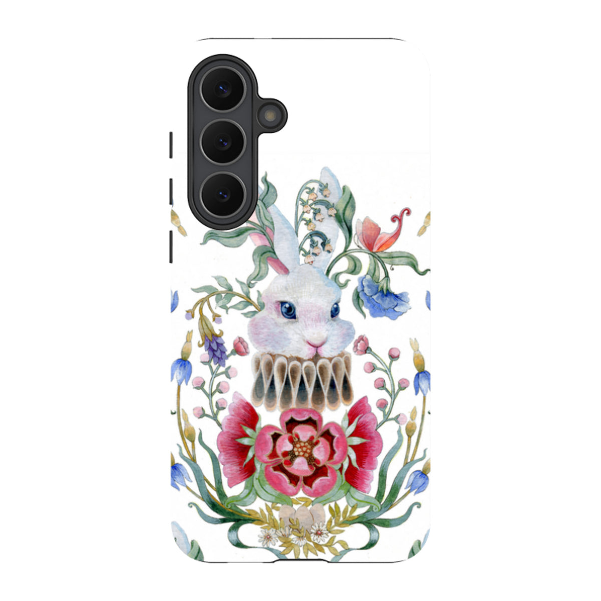 Samsung Tough Case - White Rabbit By Maria Matos