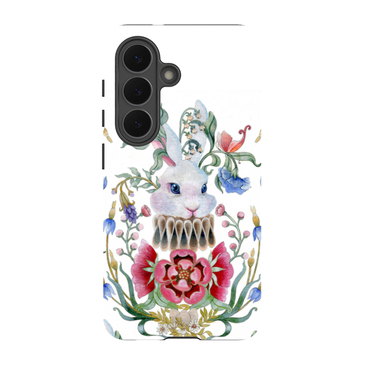 Samsung Tough Case - White Rabbit By Maria Matos
