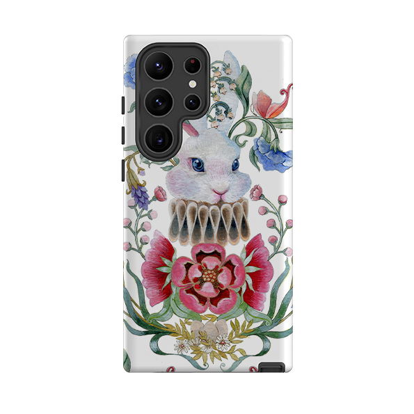 Samsung Tough Case - White Rabbit By Maria Matos