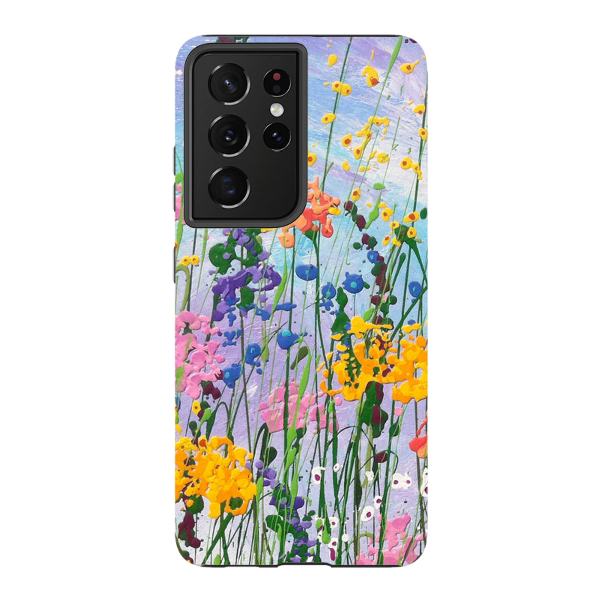 Samsung Tough Case - Wildflowers At Play By Linda Calvert Jacobson