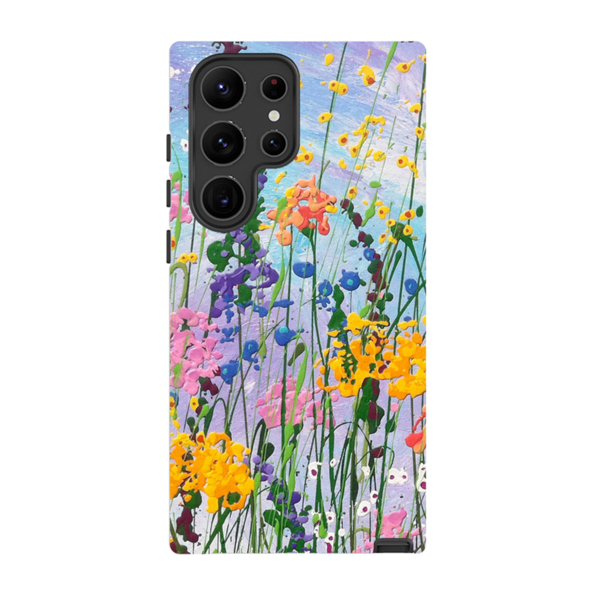 Samsung Tough Case - Wildflowers At Play By Linda Calvert Jacobson