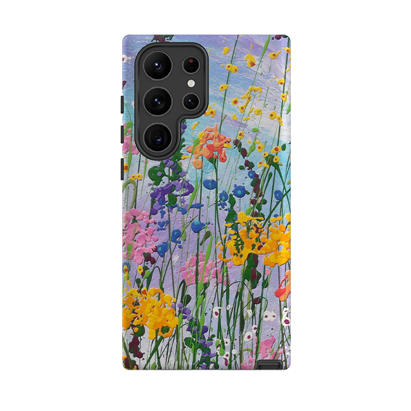 Samsung Tough Case - Wildflowers At Play By Linda Calvert Jacobson