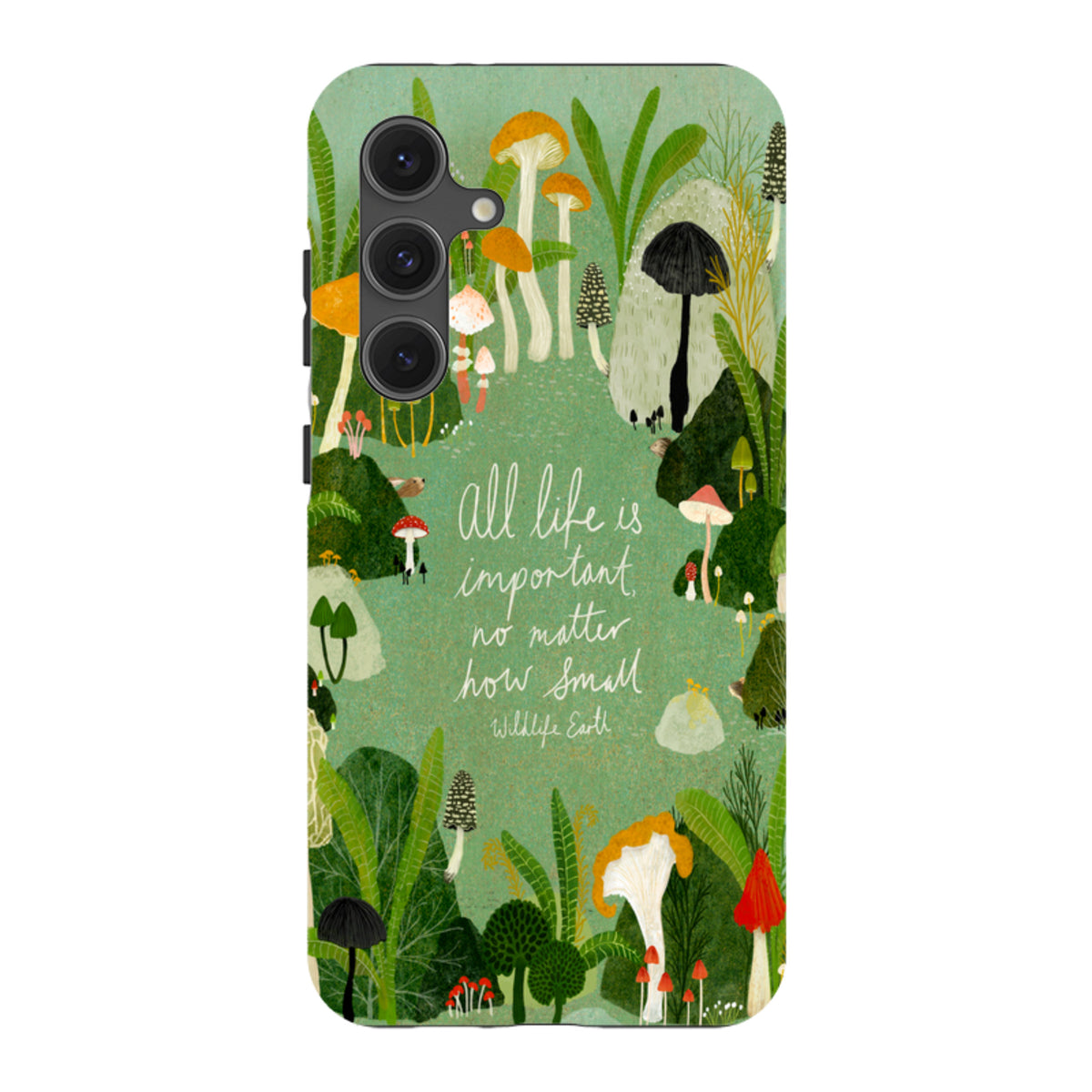 Samsung Tough Case - Wildlife Text By Katherine Quinn
