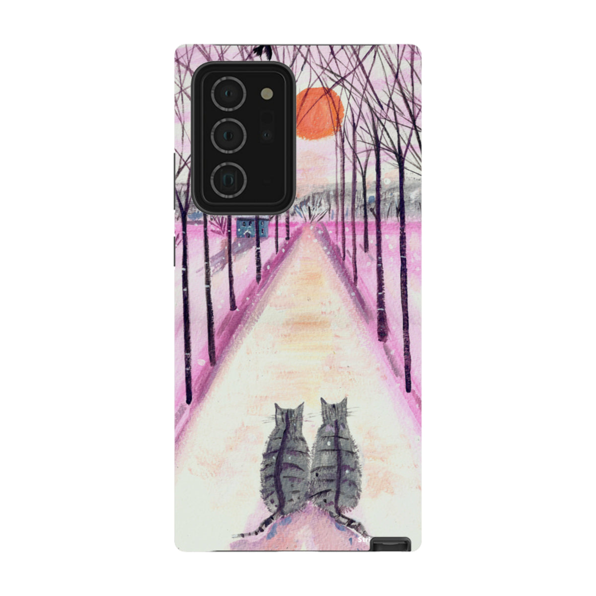 Samsung Tough Case - Winter Cats By Mary Stubberfield