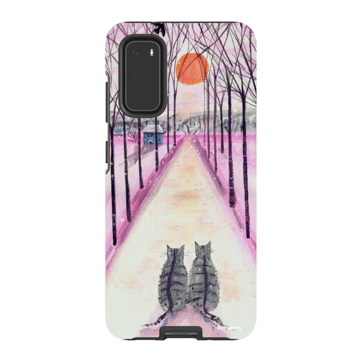 Samsung Tough Case - Winter Cats By Mary Stubberfield