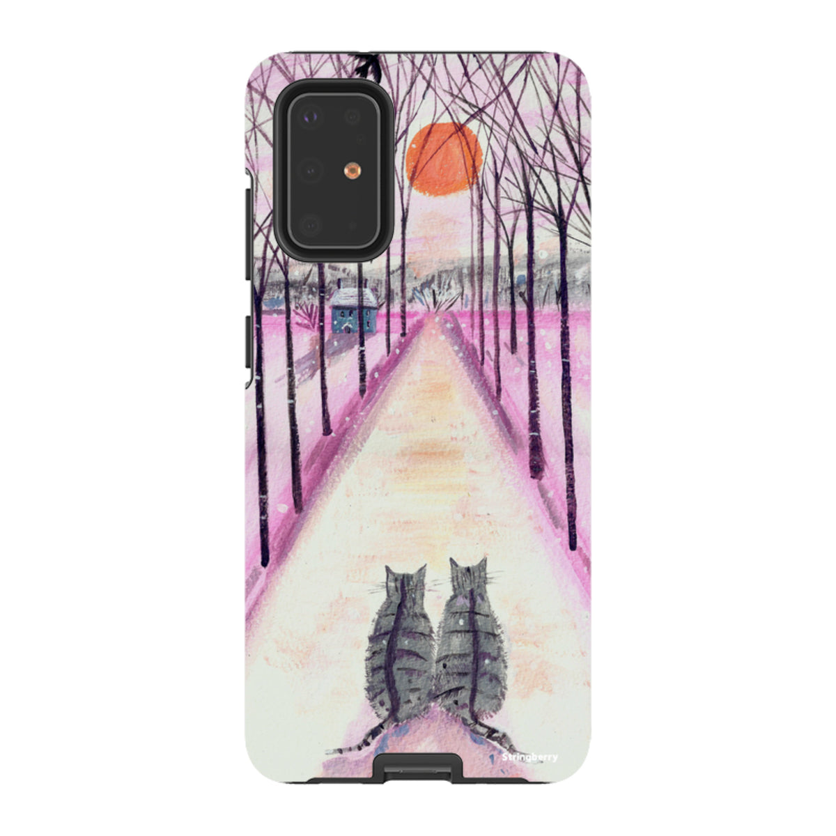 Samsung Tough Case - Winter Cats By Mary Stubberfield