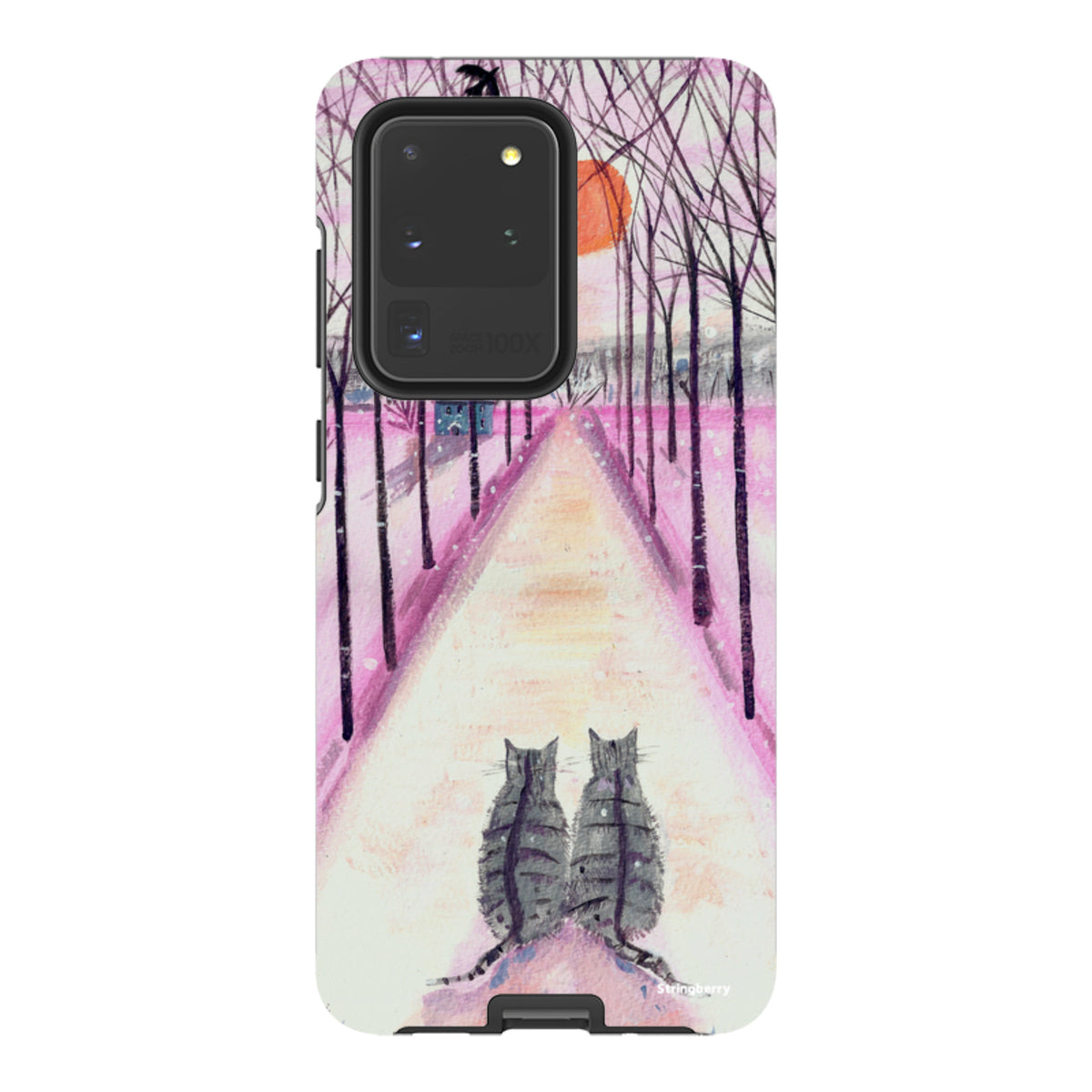Samsung Tough Case - Winter Cats By Mary Stubberfield