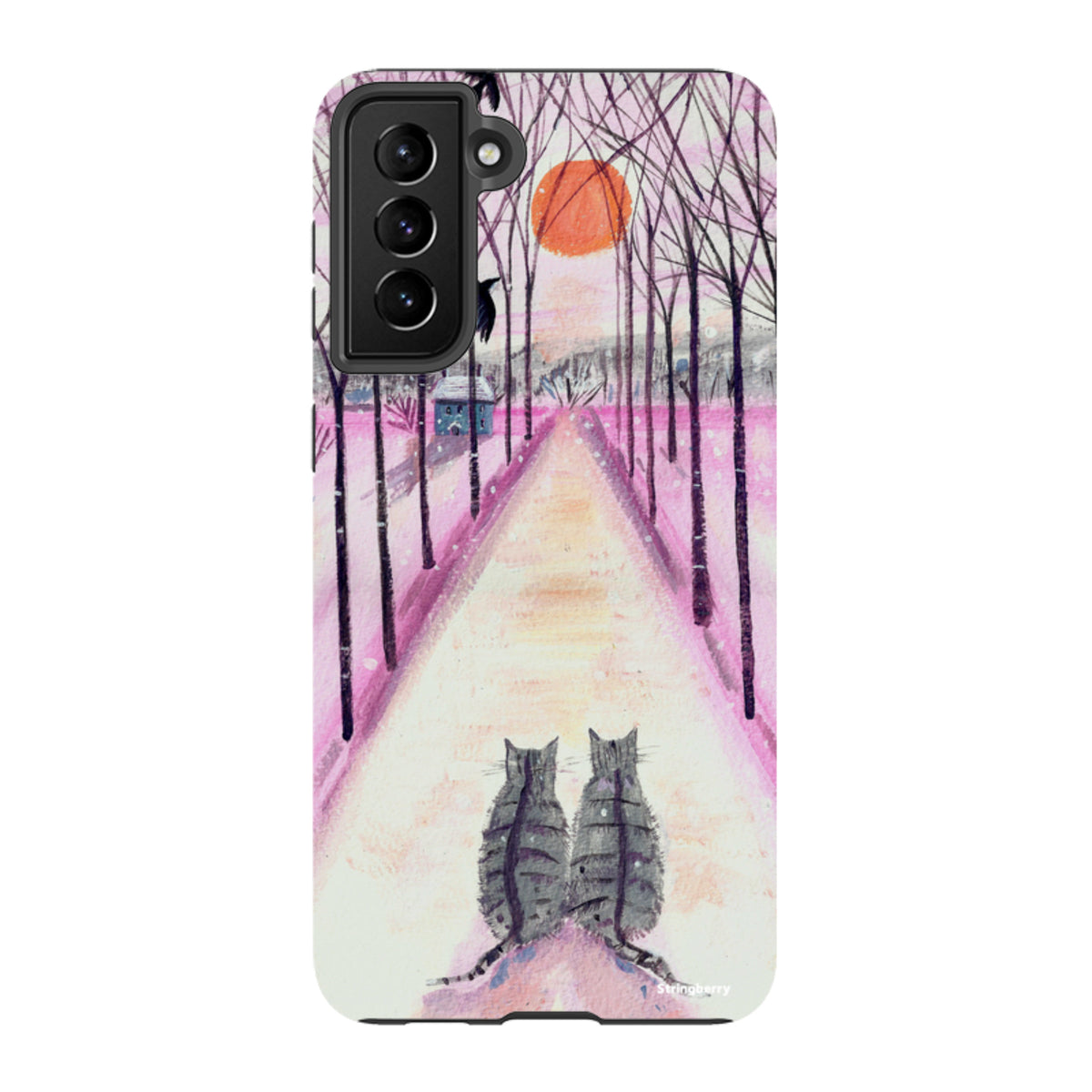 Samsung Tough Case - Winter Cats By Mary Stubberfield