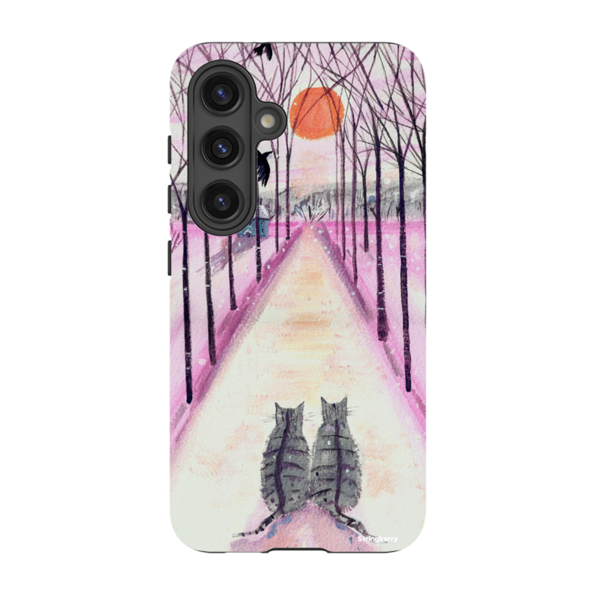 Samsung Tough Case - Winter Cats By Mary Stubberfield