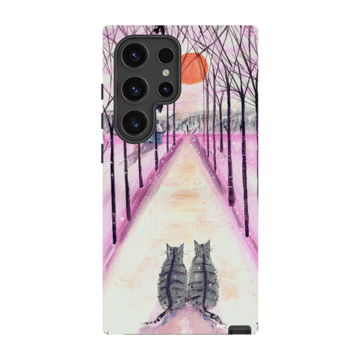 Samsung Tough Case - Winter Cats By Mary Stubberfield