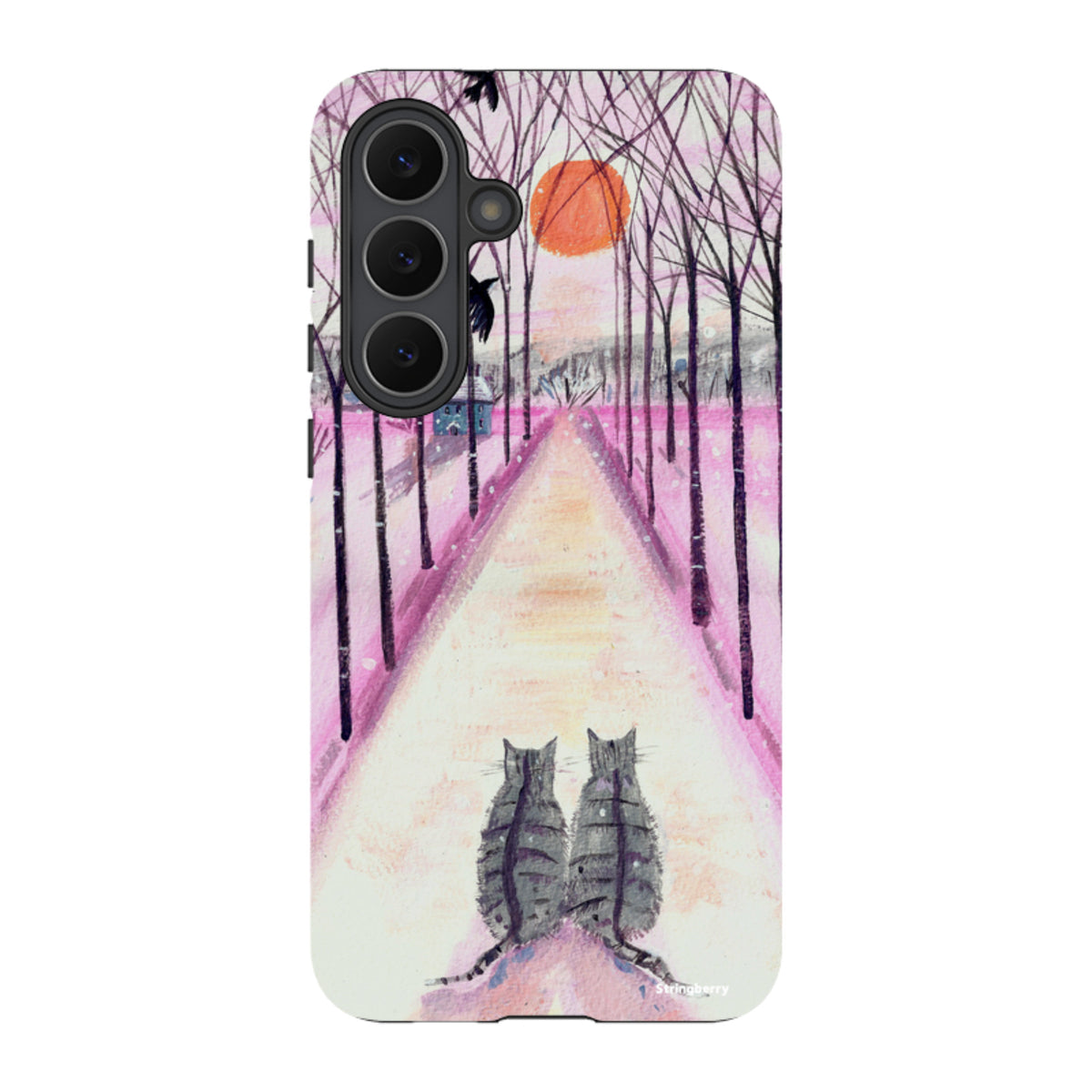 Samsung Tough Case - Winter Cats By Mary Stubberfield