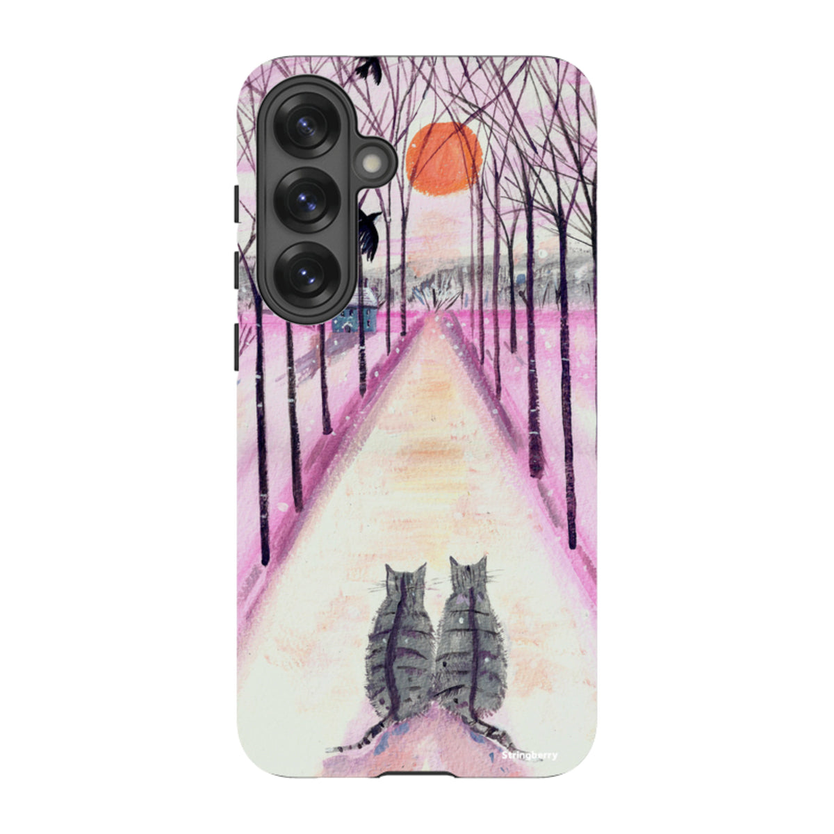 Samsung Tough Case - Winter Cats By Mary Stubberfield