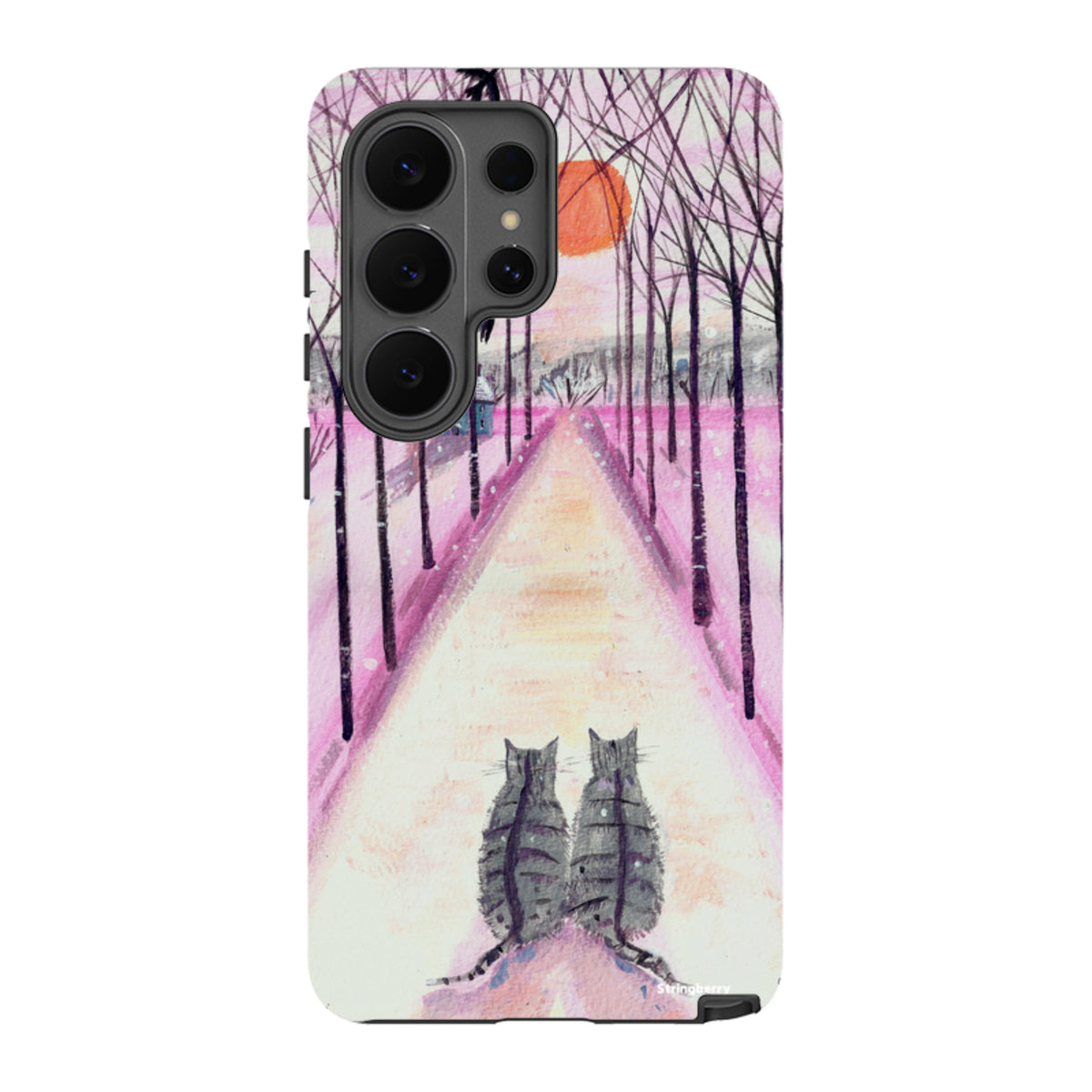 Samsung Tough Case - Winter Cats By Mary Stubberfield