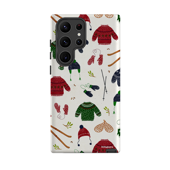 Samsung Tough Case - Winter Clothes By Katherine Quinn