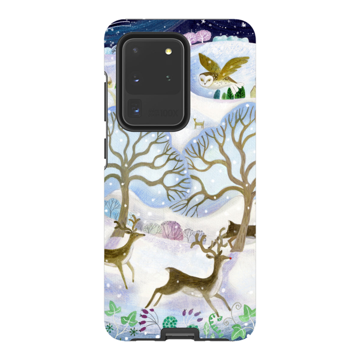 Samsung Tough Case - Winter Deer By Bex Parkin