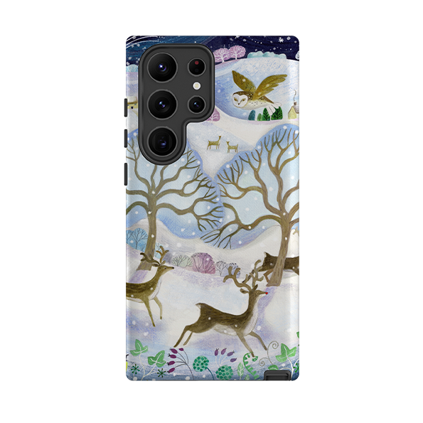 Samsung Tough Case - Winter Deer By Bex Parkin