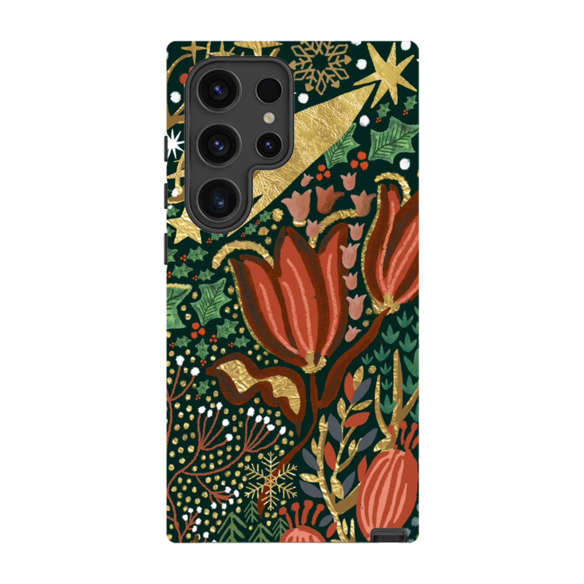 Samsung Tough Case - Winter Deer III By Emma Frances Grant